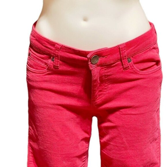 KUT from the Kloth Womens Red Corduroy Pants - Picture 5 of 12